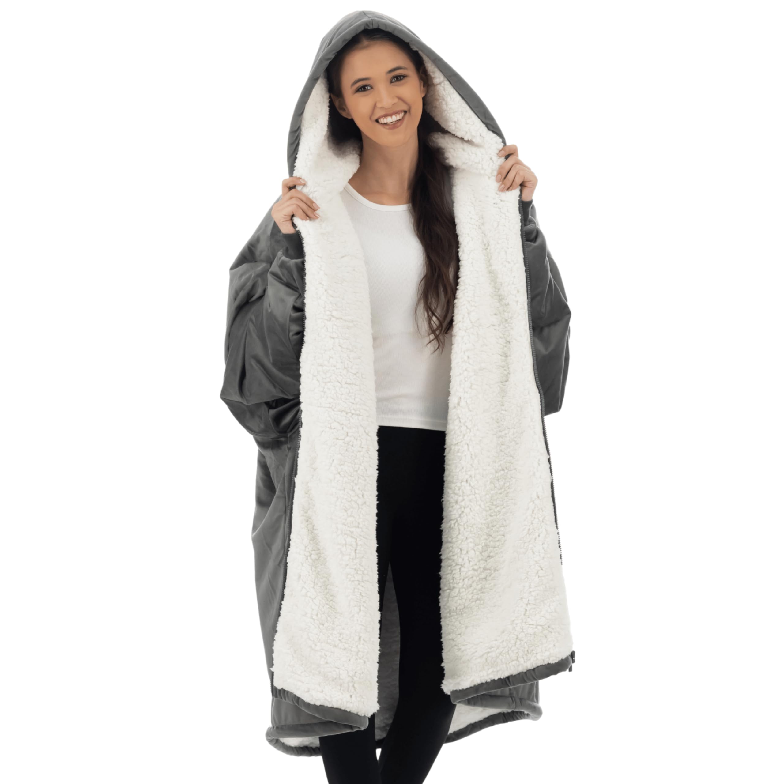THE COMFY Original Full Zip (Charcoal)