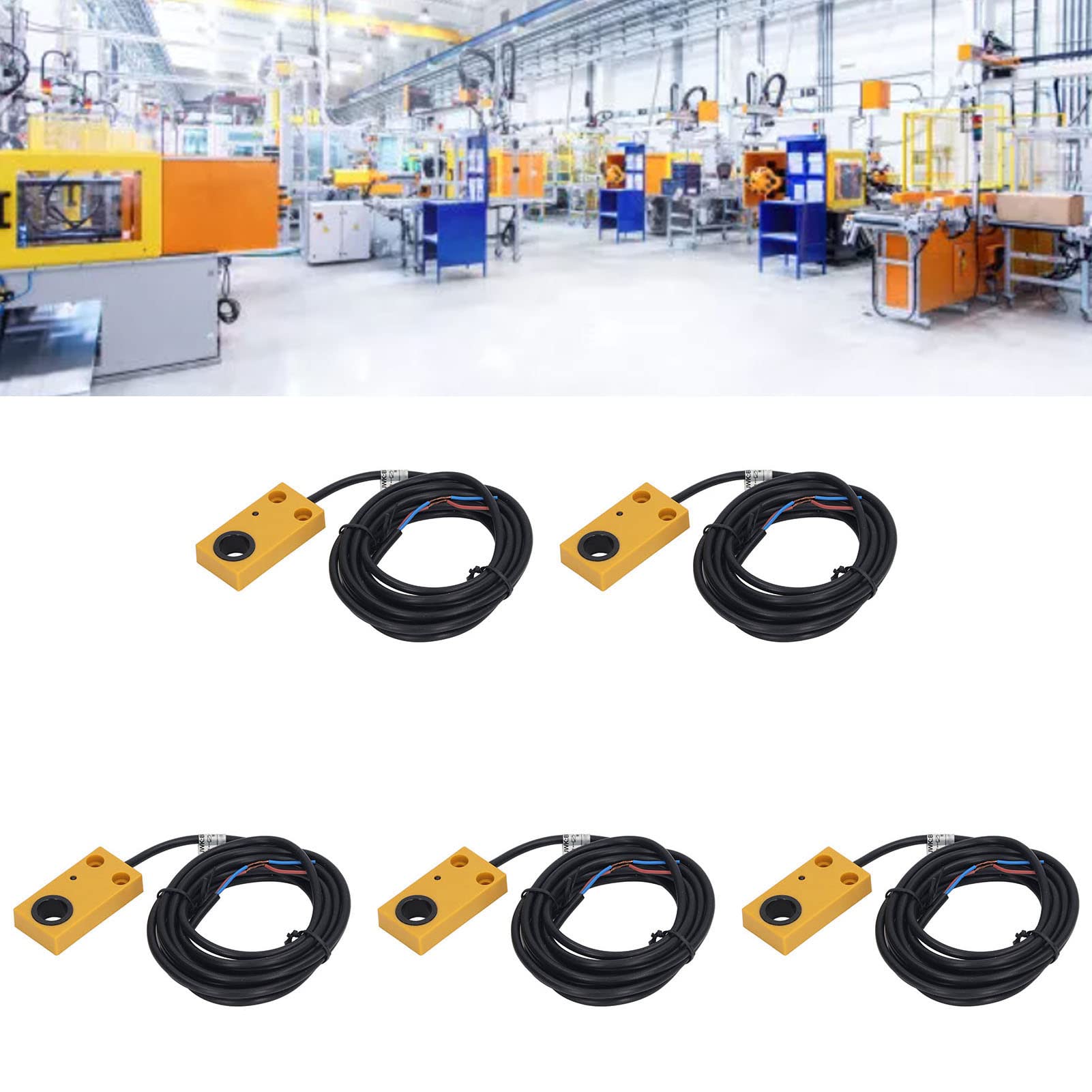 Proximity Sensor 5PCS Non 2 Wire Distance Proximity Switch 6?30VDC 100MA, CAPACITIVE for Machine USE