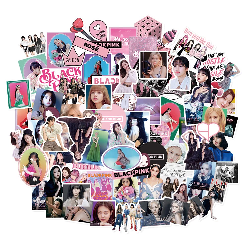 Buy Goodern 90PCS Bl-ack-pin Stickers Bl-ack-pin Sticker Pack Bl-ack