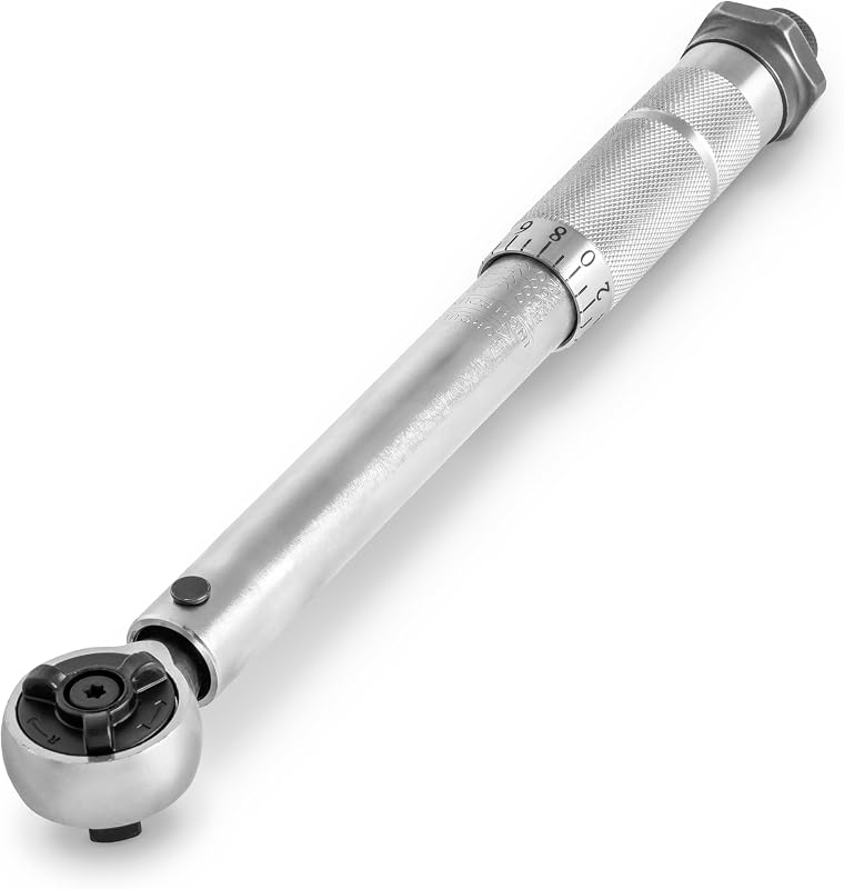 Chave de Torque Great Neck de Estalo, Encaixe de 3/8 pol., 13,6–108 N·m, Aço-liga Cromado, MATW1
