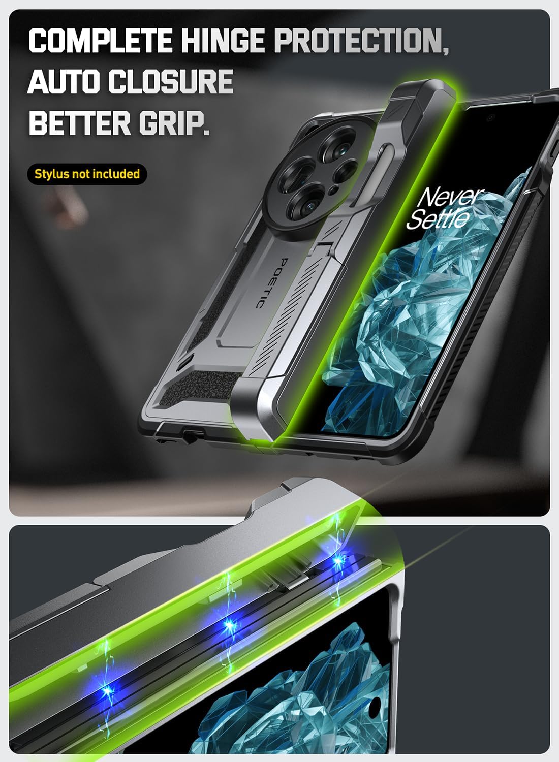Poetic Spartan Case for OnePlus Open/Oppo Find N3, Poland Ubuy