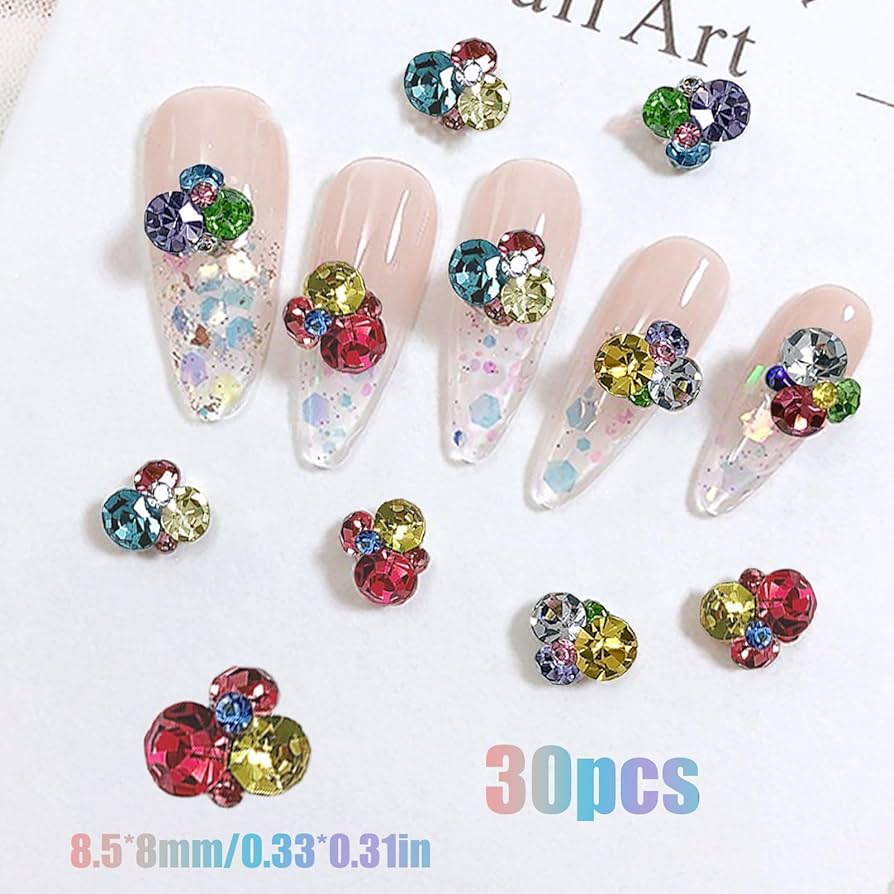 3dネイルパーツ パーツ ネイルパーツ Amazon | ブリオンパーツ 3セット ネイルパーツ 極小 3Dネイル