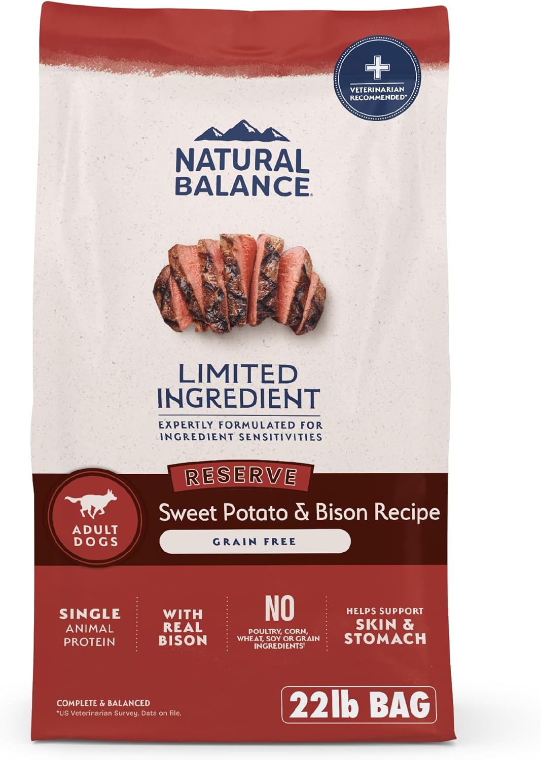Natural Balance Limited Ingredient Adult Grain-Free Dry Dog Food