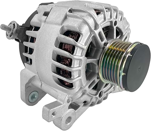 VANPERT Alternador 23100-4BA0A, 23100-4BA0B, TG12C152 para Nissan Rogue L4 2.5L 2014-2018, para Xtrail 2014-2018 12V 120A Embrague de 6 ranuras