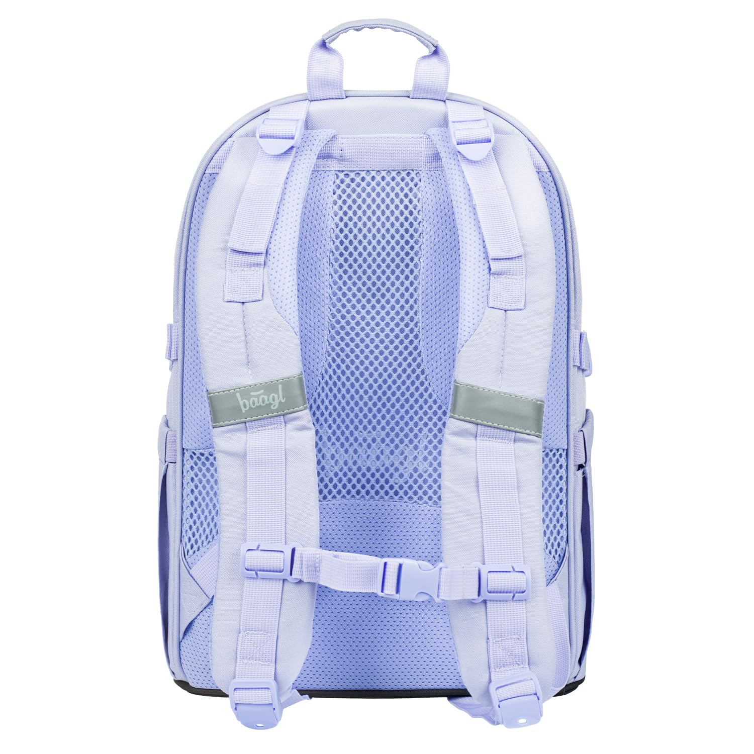 Baagl Schulrucksack für Jungen Mädchen Teenager - Skateboard Rucksack - Kinderrucksack mit Laptopfach und Brustgurt für Schule, Weiterführendeschule, Mittelschule