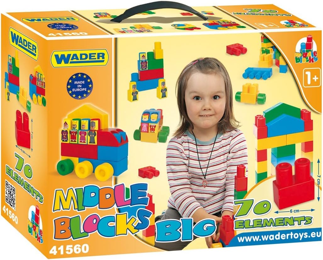 Wader Middle Blocks Big Set (70-Piece)