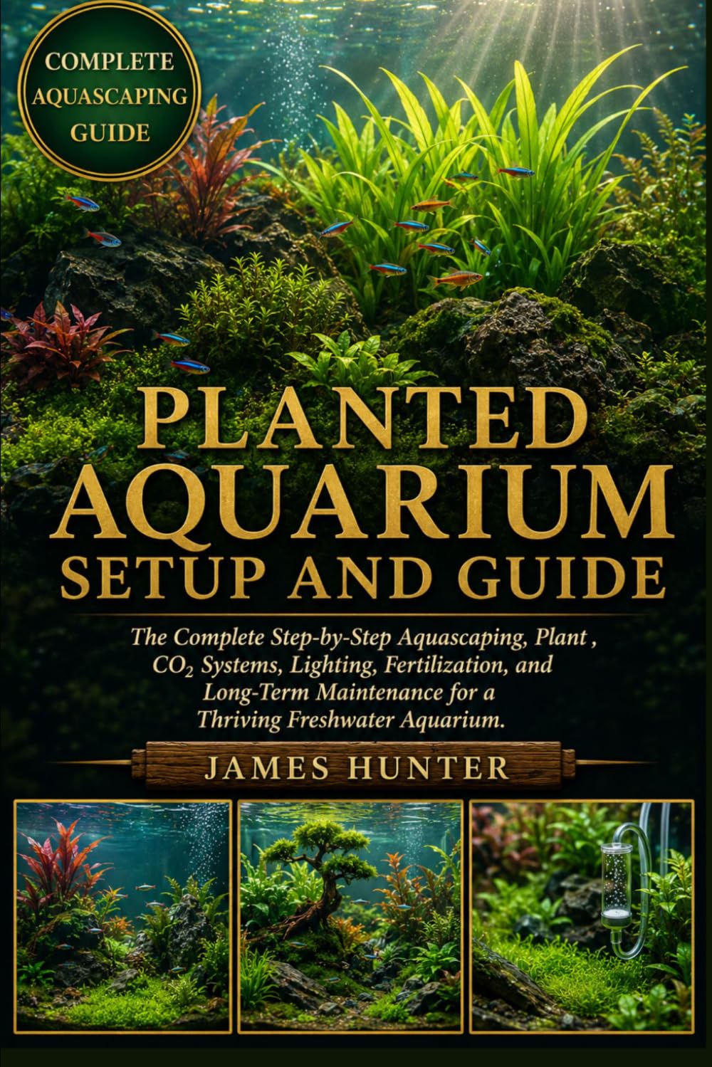 PLANTED AQUARIUM SETUP AND GUIDE: The Complete Step-by-Step Aquascaping, Plant , CO₂ Systems, Lighting, Fertilization, and Long-Term Maintenance for a Thriving Freshwater Aquarium.