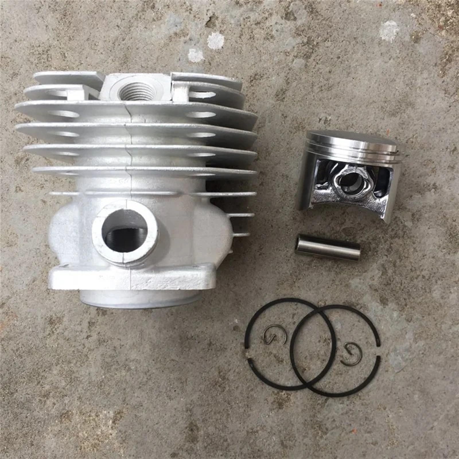 HUILA Zestaw cylindrów 43mm pasuje do Yamabiko Shindaiwa 490 47.9CC 48CC piła łańcuchowa Cylinder Assy pierścienie tłokowe klips pinowy 22157-12110 A130-002080