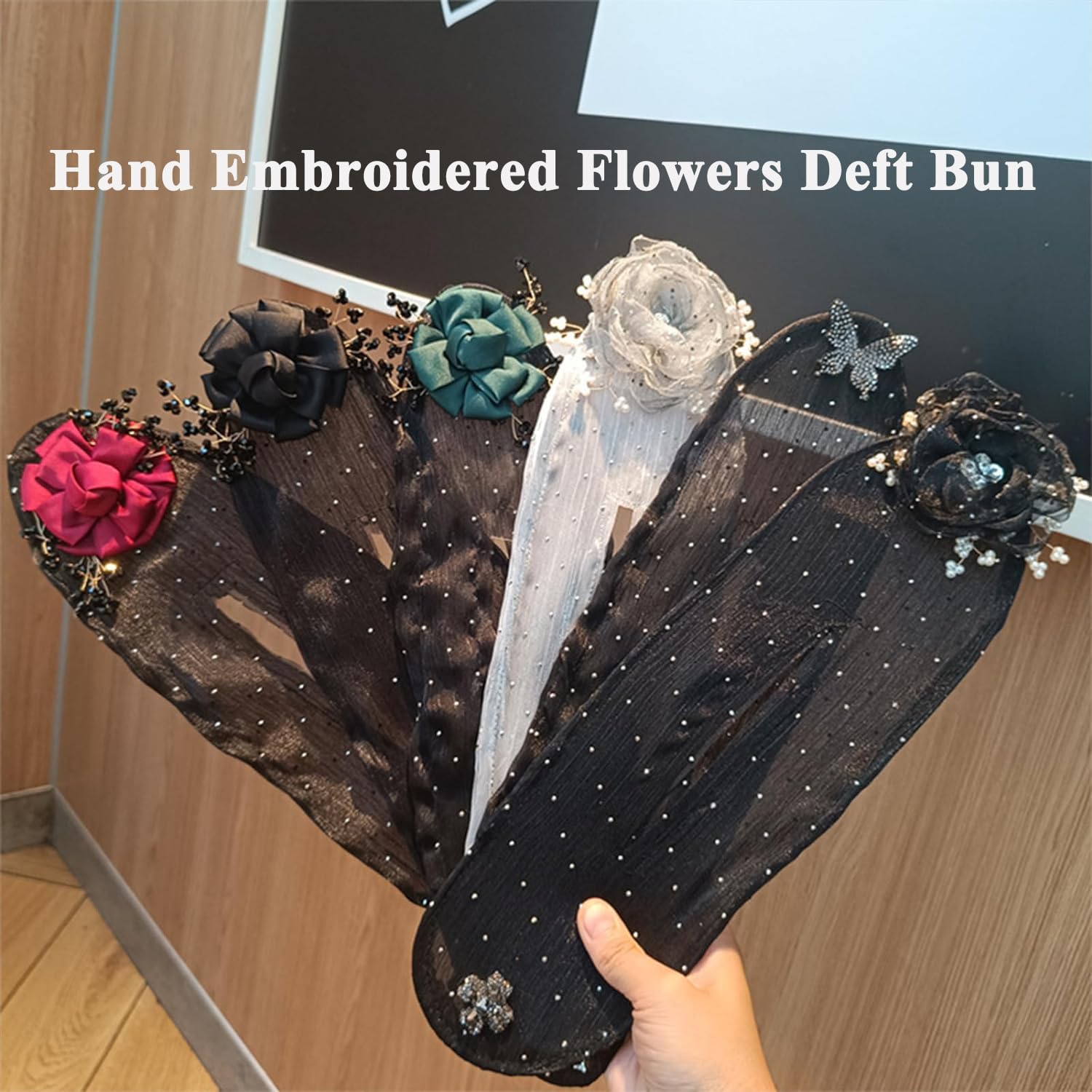 Ball Hair Clip, Flower Hair Bun Roller, Ball Hair Clip Bun Roller, Flower Hair Clip, Lazy Hair Curler Deft Bun, Magic Twist Clip Hair Accessories, Easy Fast Snap Roll Hair Tool (2pcs-G)
