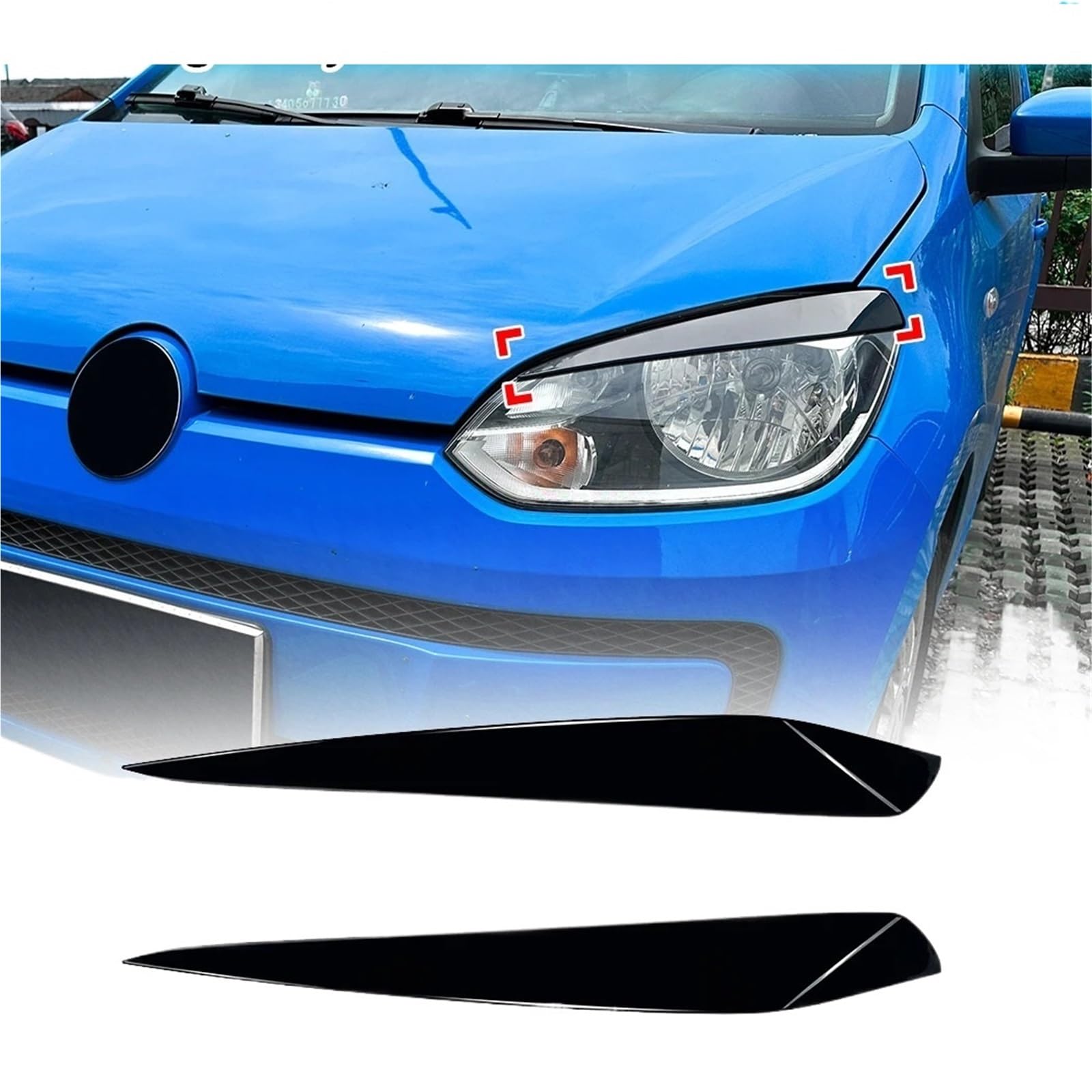 Reflektor powieka osłona Dla VW UP