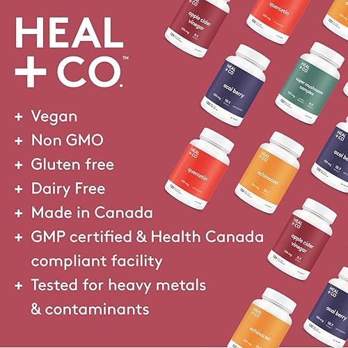 Miniatura 2 de HEAL + CO. Vinagre de Sidra de Manzana 51 120 x 500 mg Cápsulas