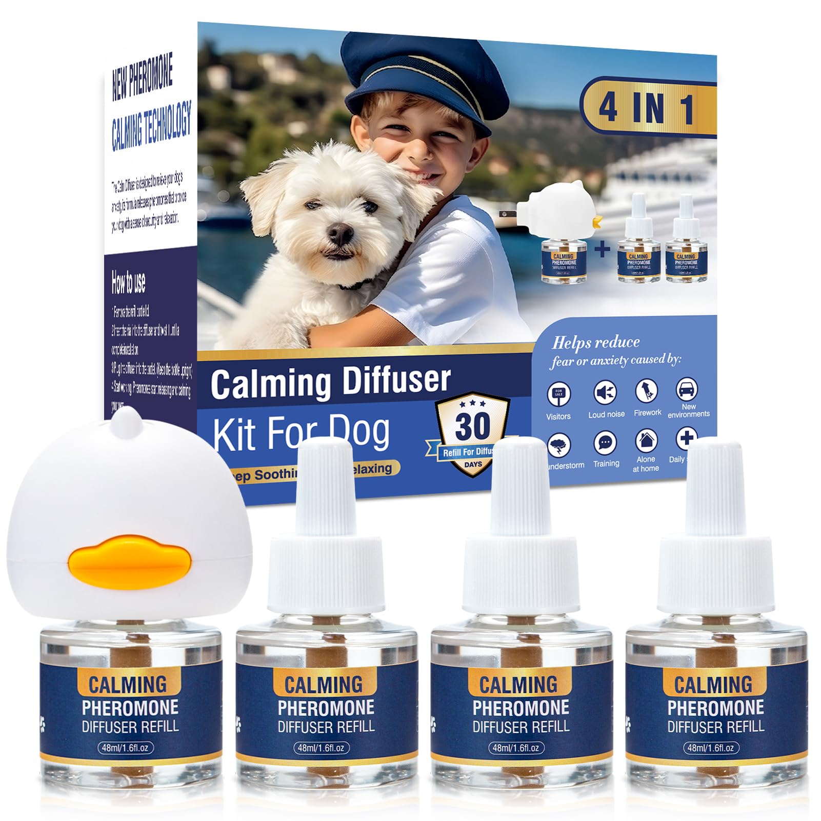 LKBHGF 4 in 1 Calming Diffuser Kit