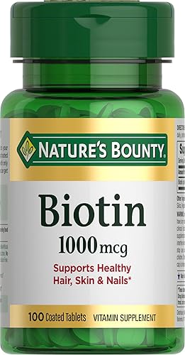 Miniatura 8 de Nature 's Bounty Biotin 1000Mcg, 100comprimidos recubiertos
