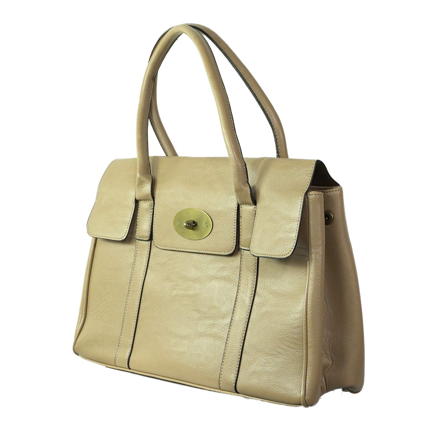 Women’s Designer Boutique Top Handle Medium Tote Shoulder Bag E-1844