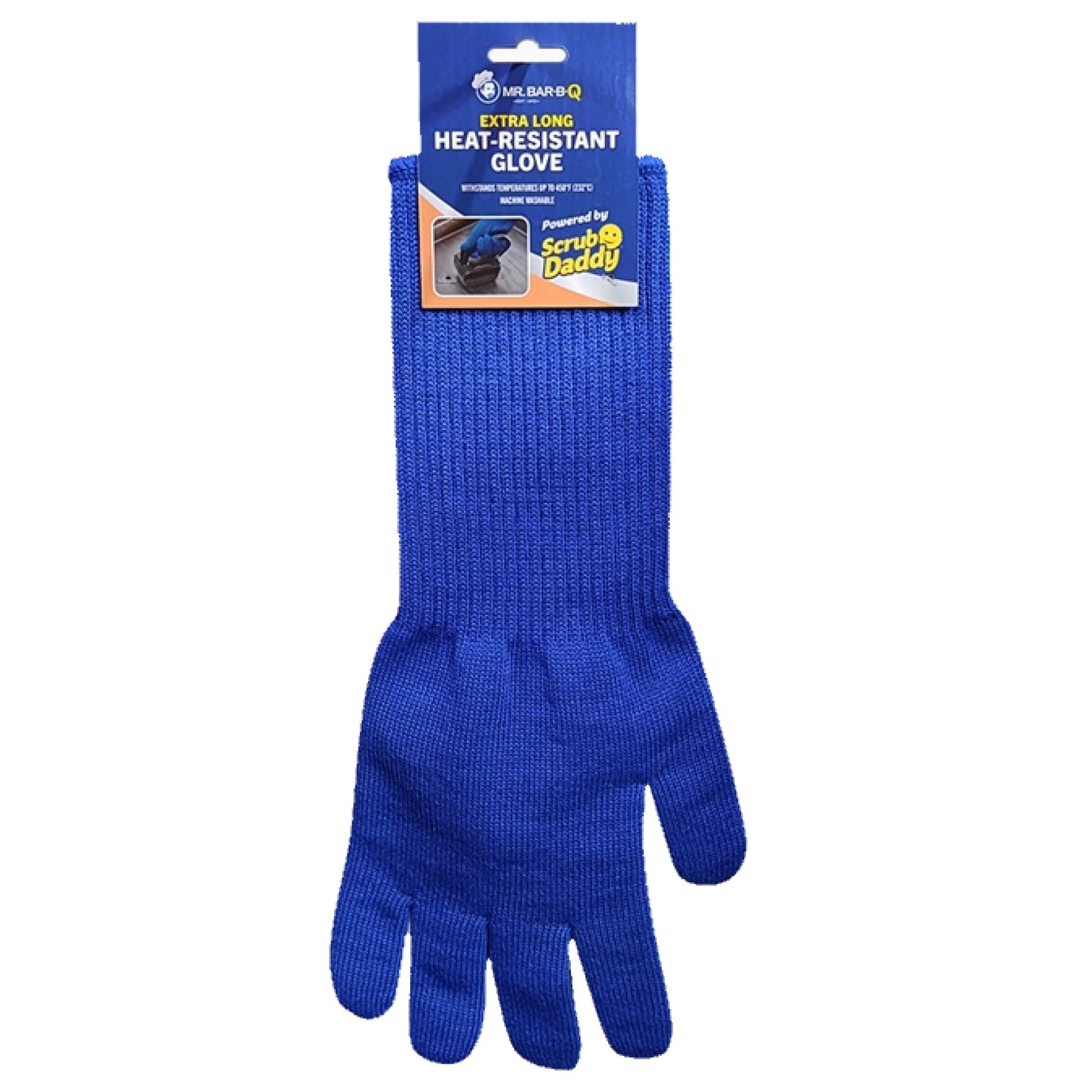 Gant extra long résistant à la chaleur Mr. Bar-B-Q Scrub Daddy protège bras et mains du feu