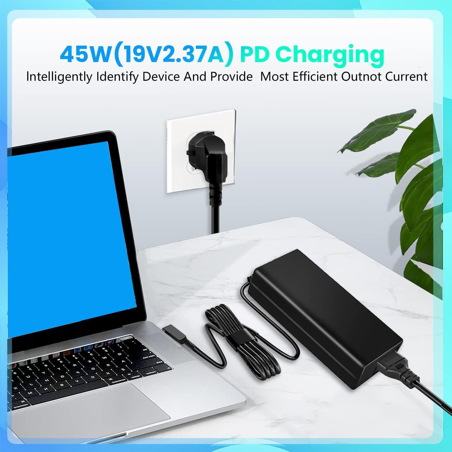 45W Caricabatteria Alimentatore Per Acer Swift 3 SF314 Spin 5 SP513-51 - Foto 6