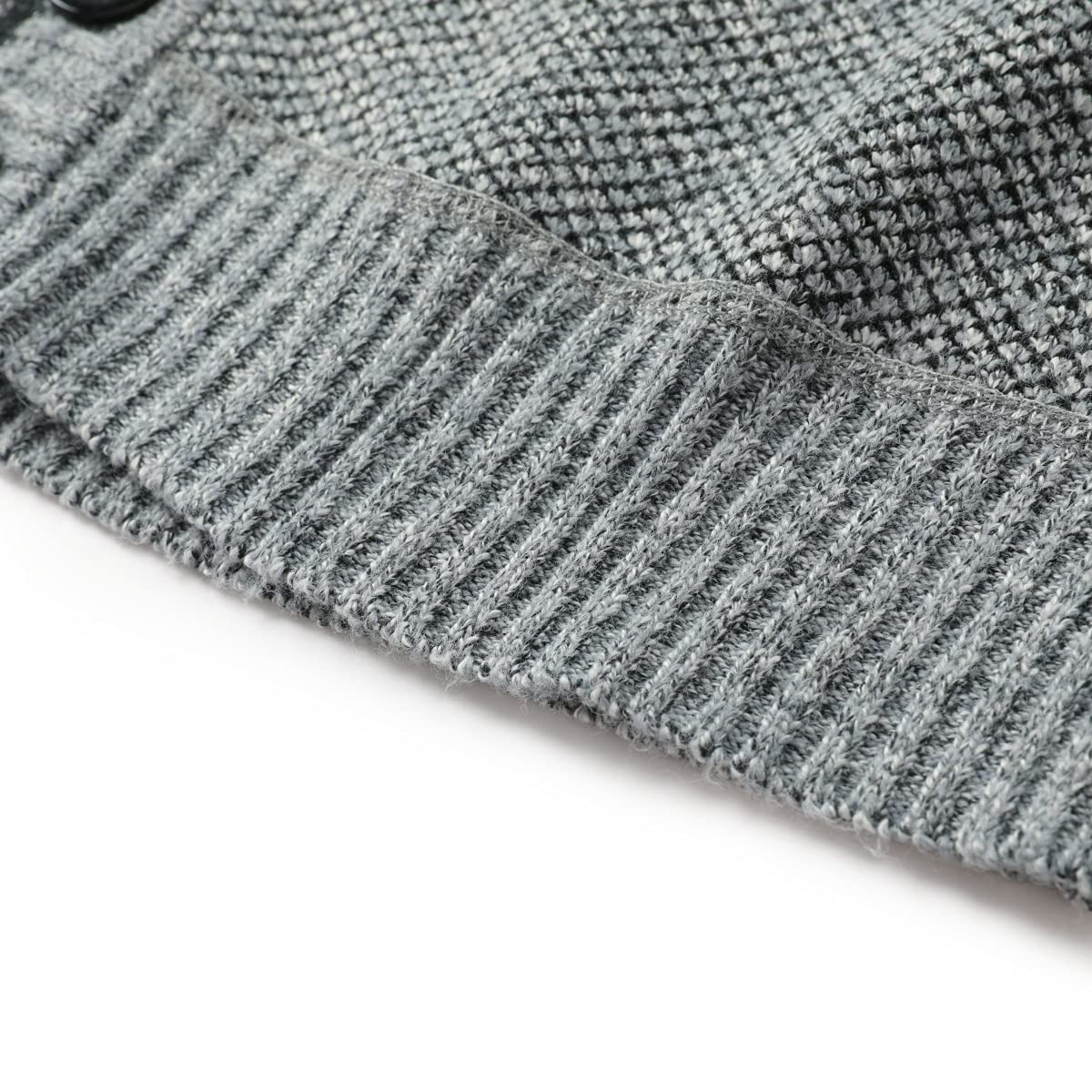 Allthemen Cardigan da Uomo con Scollo a V Cardigan Foderato con Bottoni Maglione Pesante Sweater Caldo