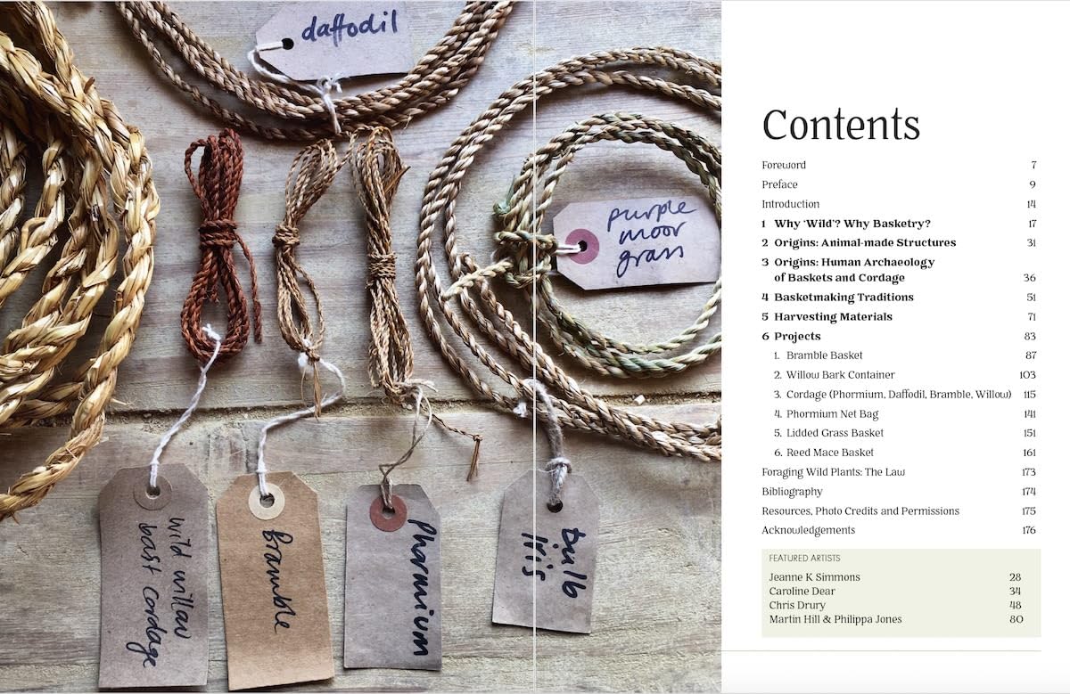 Wild Basketry: Making baskets and natural cordage from foraged plants