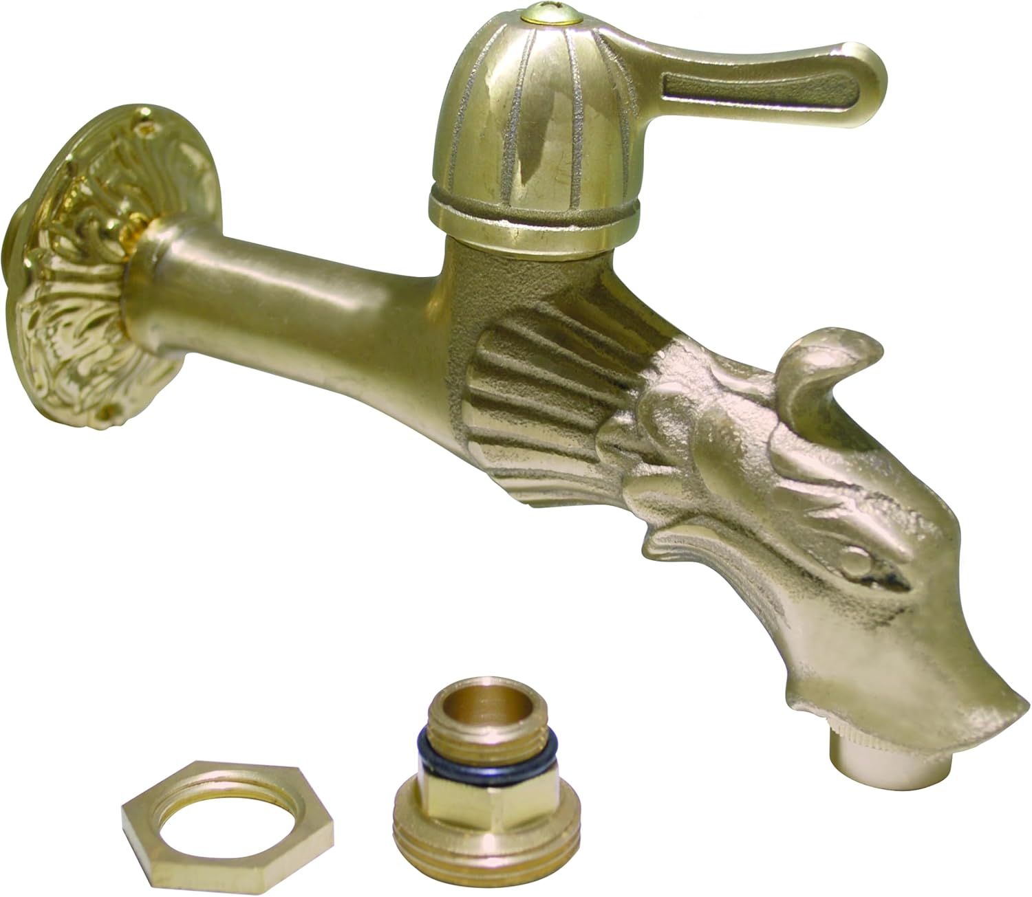 Boutt 2158001 205T Fountain Tap Dragon's Head Design / 1/4 Turn Male 15 x 21