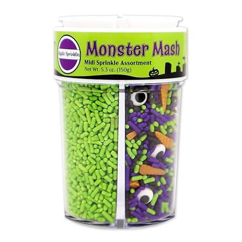 Miniatura 226 de Mystic Sprinkles Surtidos de 4 celdas (una Navidad clásica en plata, pequeña)