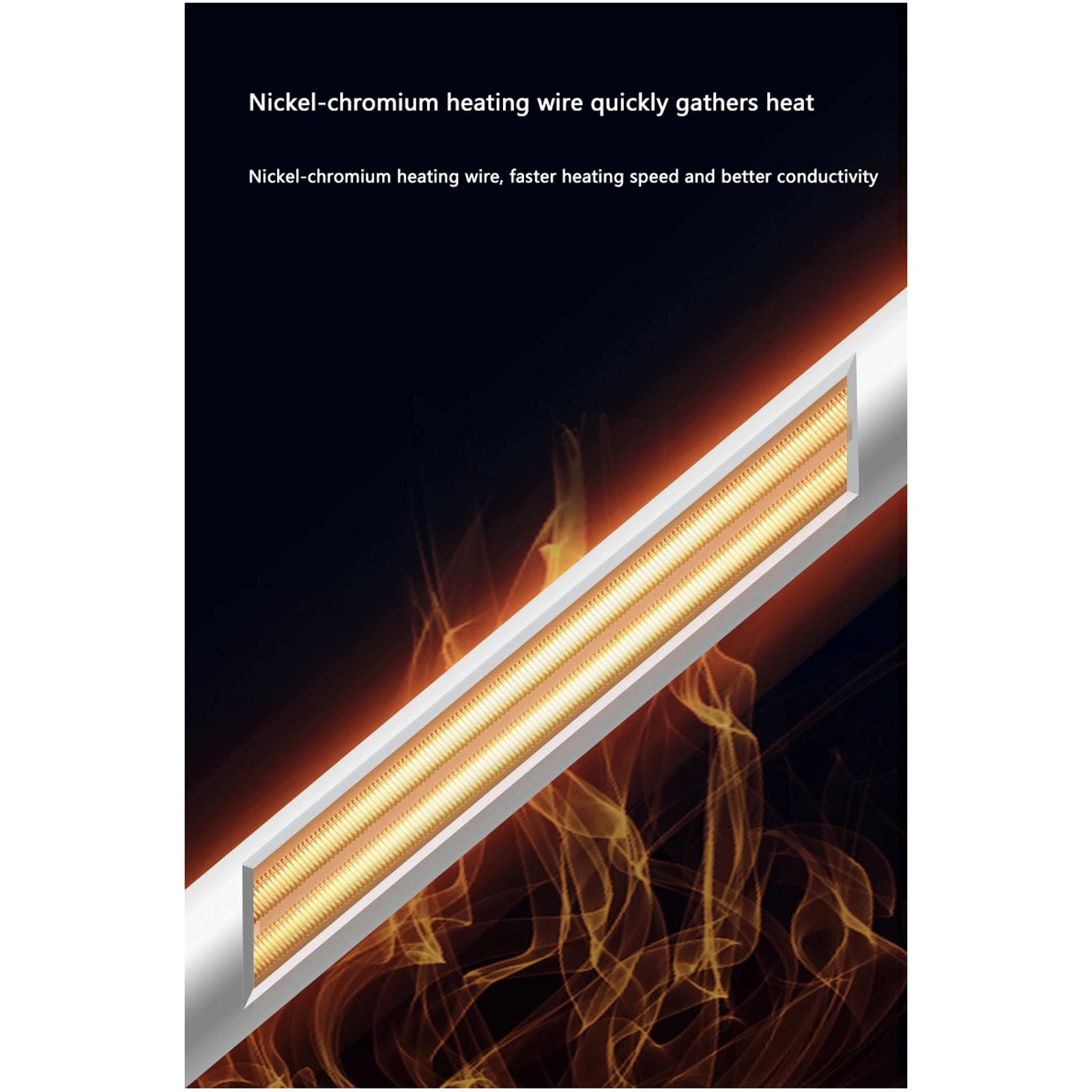 Varilla calefactora para pecera, Pantalla Digital de Temperatura Constante para Acuario, Ajuste de Temperatura Externa del Tanque, 50W (100W)