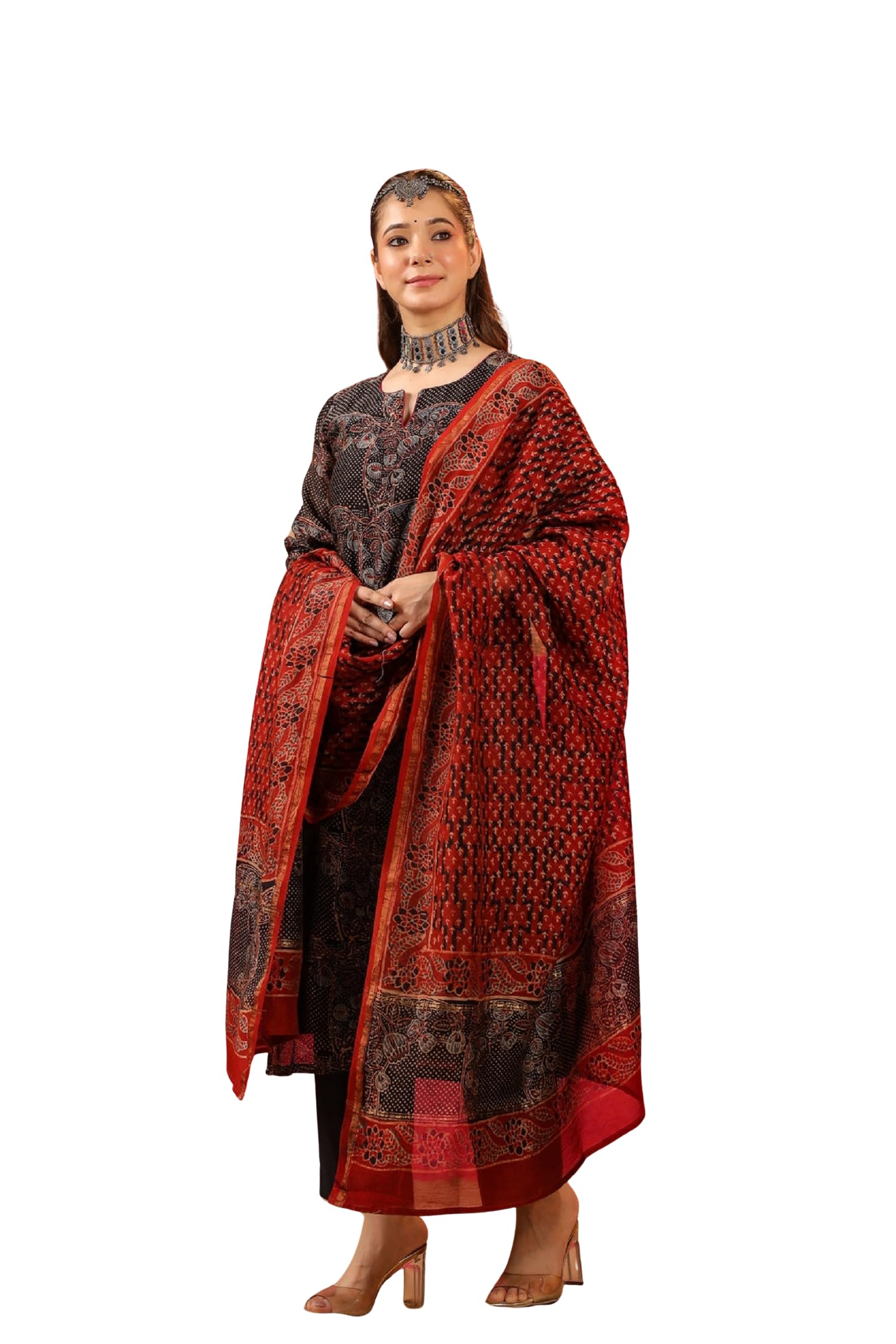 Kalaanj Kurta Set For Women || 3pic Kurta For Women (SSP-244-277-278) Multicolor