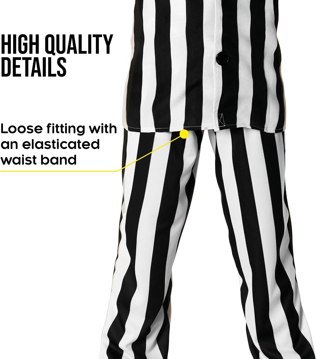 Morph Kids Black And White Striped Suit Costume Halloween Costume For Boys Halloween Costume