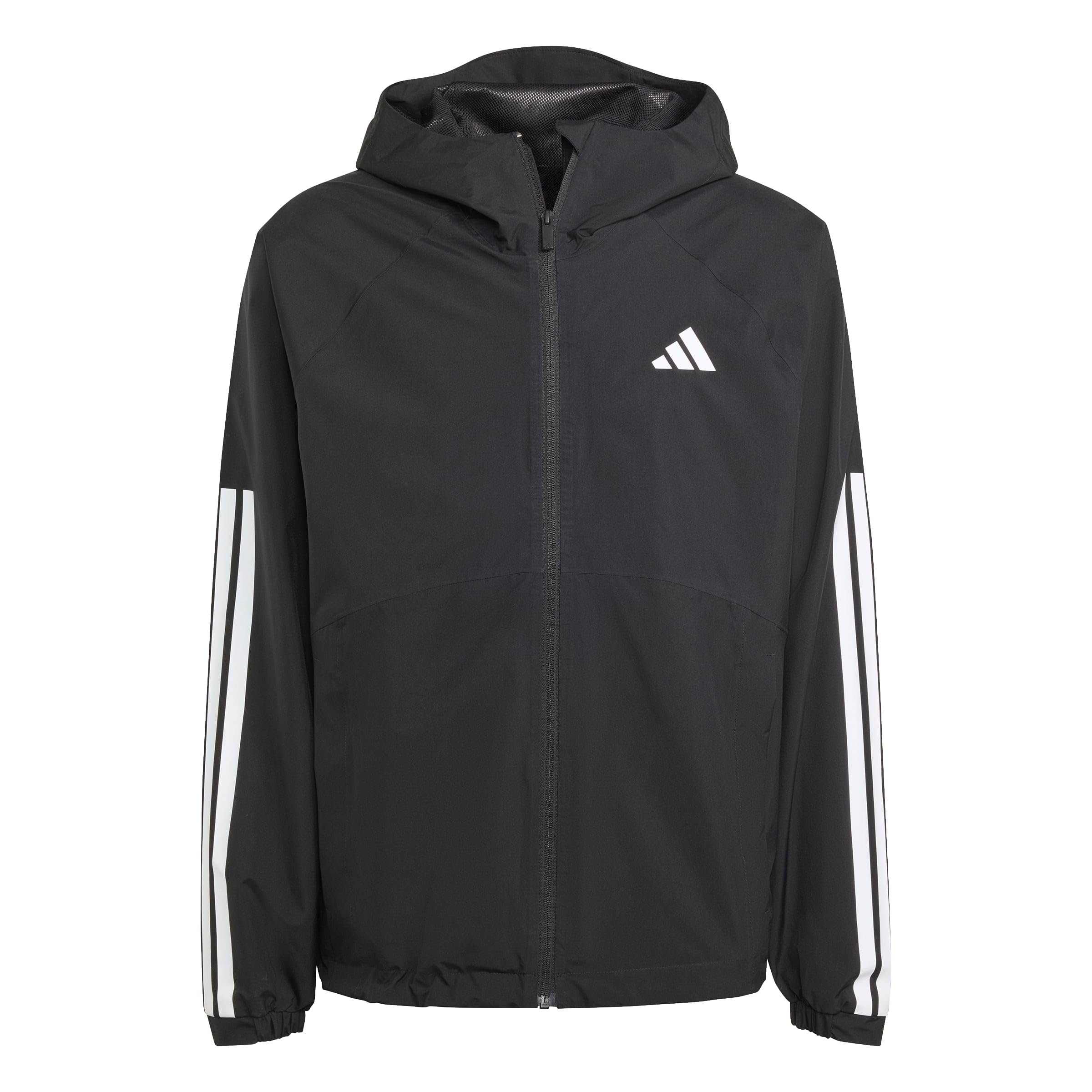adidas Herren Essentials Climaproof 3 Stripes Hooded Jackets Jacke (1er Pack)