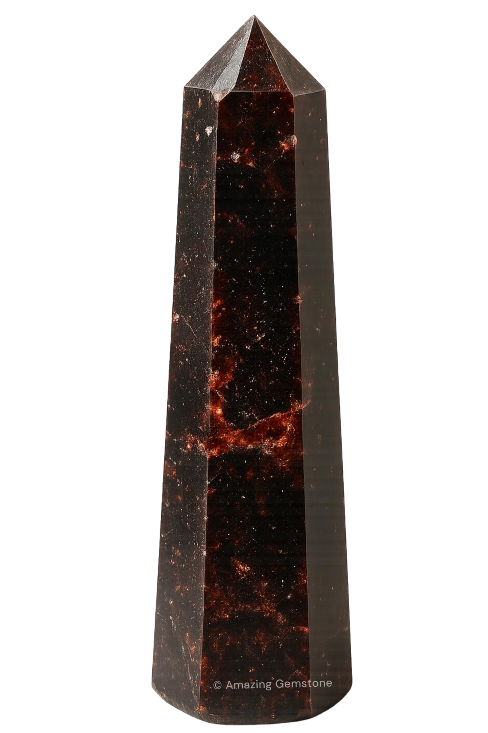 Garnet Crystal Towers, 3-4 Inch