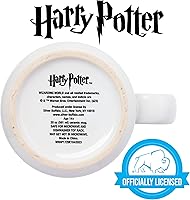 Vista 4 de Silver Buffalo Harry Potter vs Malfoy Taza de Cerámica Estilo Anime para Acampar, 20 Onzas
