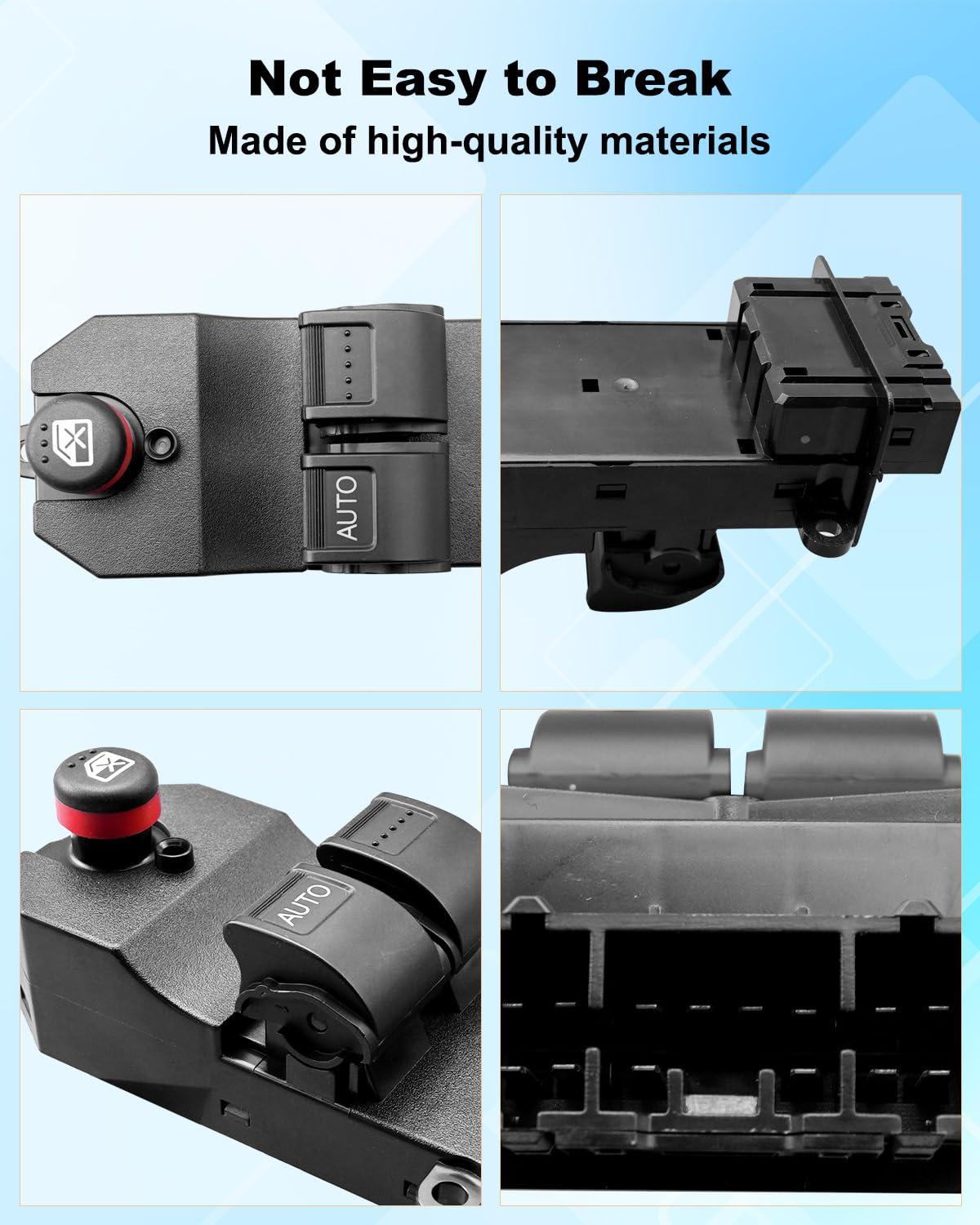 35750-SCV-A01ZA Master Power Window Control Switch Fit for Honda Element 2003-2011 Replace DS2385, 1S3983, Front Left Driver Side