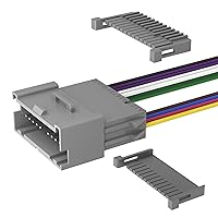 Vista 2 de RDBS Kit de Arnés de Cableado de Radio de Repuesto Automotriz Adaptador de Antena de Cable Estéreo Receptor Apto para Algunos Vehículos Chevy GMC