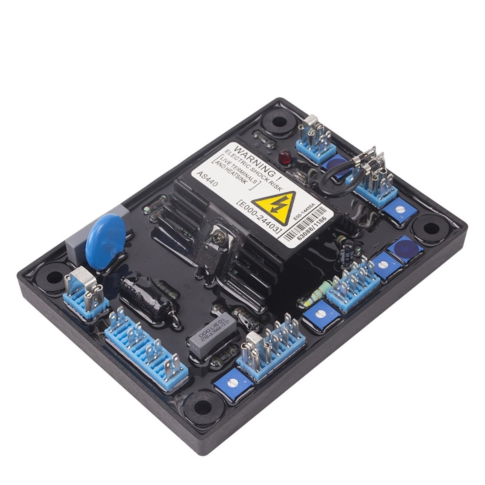 ZXAOMMBEA SX460 AVR Generator Automatic Voltage Regulator Stabilizer SX440 AS440 Excitation Control Module Brushless(AS440 AVR)