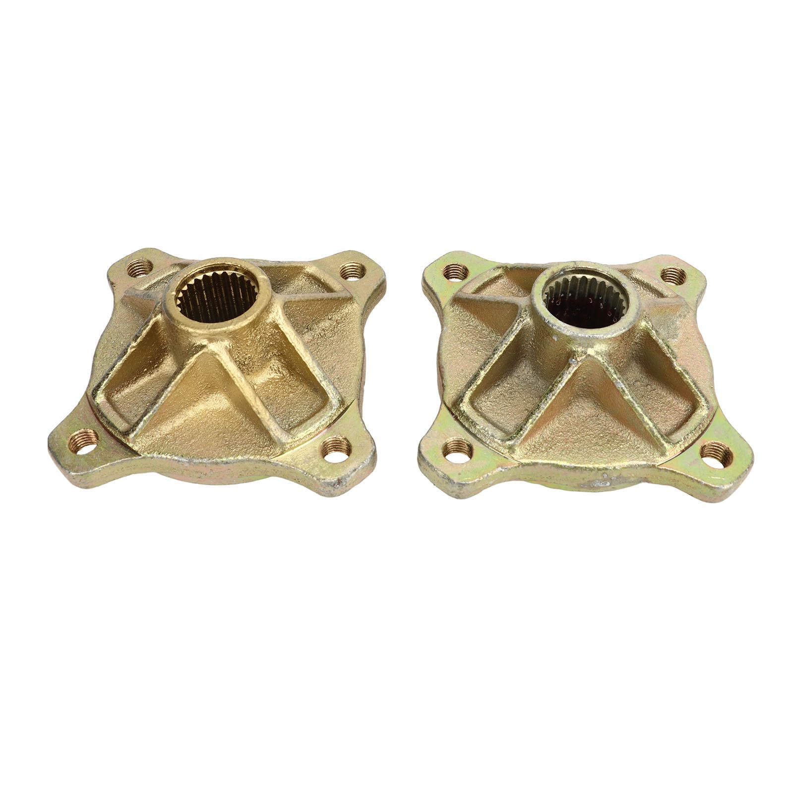 Moyeu d'essieu arrière de roue kuuleyn, 1 paire 4 étalons 24t môtes de roue d'essieu arrière spline 25 mm pour 125cc 150cc 200cc go kart atv quad