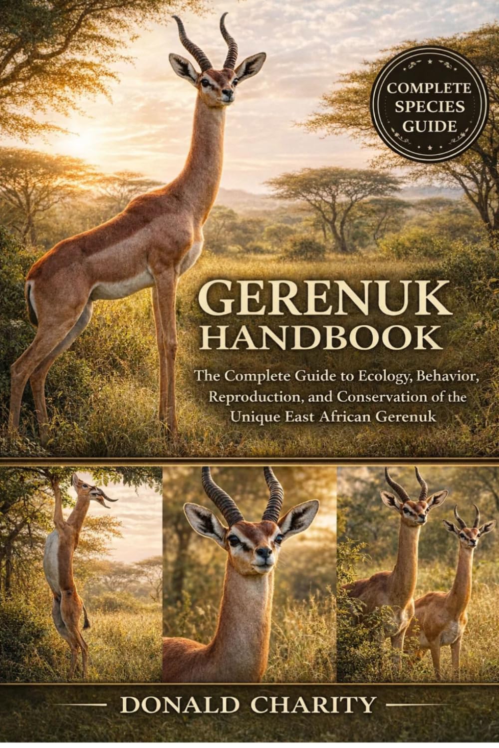 GERENUK HANDBOOK: The Complete Guide to Ecology, Behavior, Reproduction, and Conservation of the Unique East African Gerenuk.