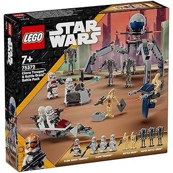 LEGO Star Wars Clone Trooper & Battle Droid Battle Pack 75372 (215 Pieces)