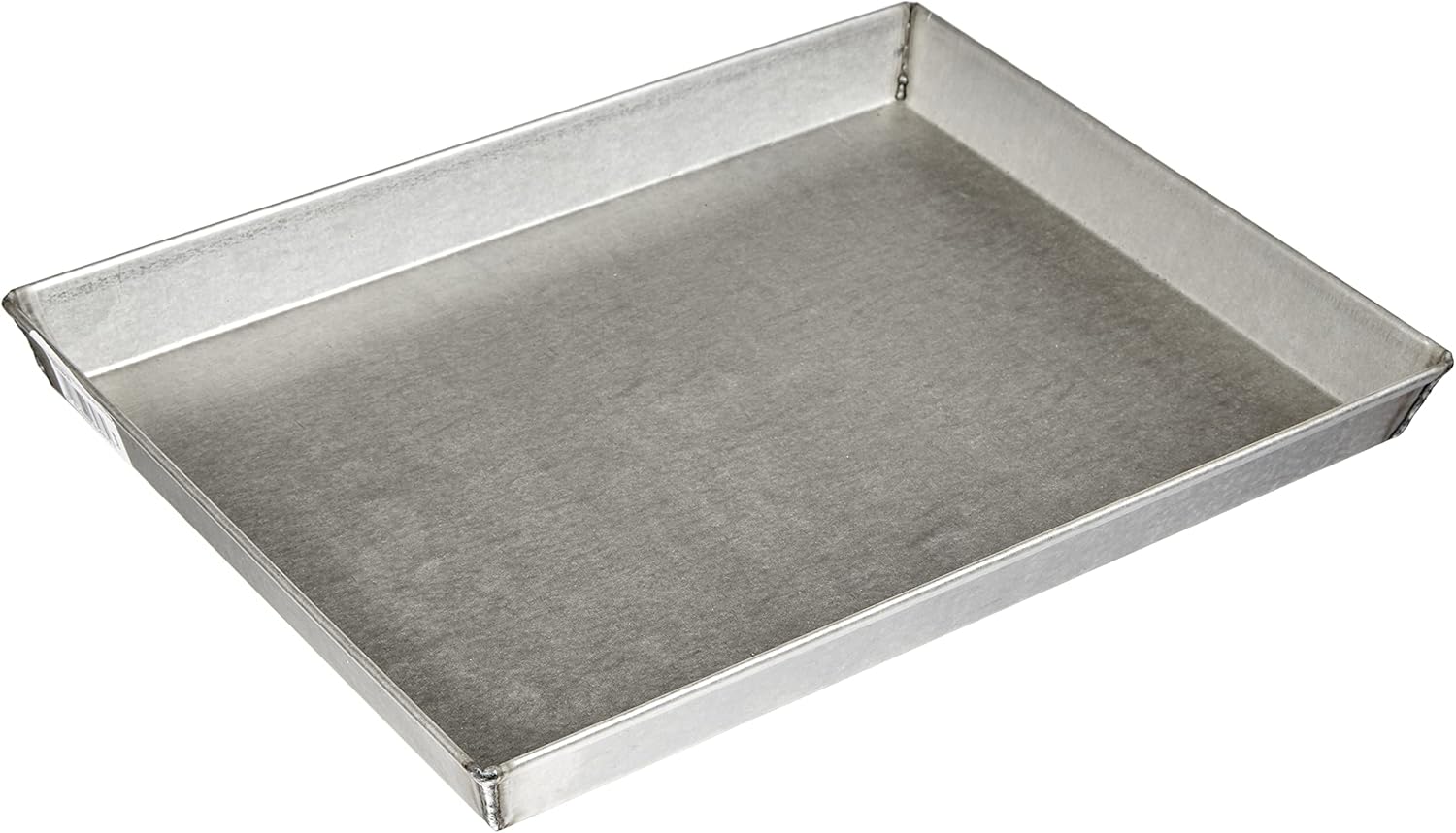 Paderno World Cuisine 15 3/4 Inch by 11 7/8 Inch by 1 1/8 Inch Splayed Sided Aluminized Steel Baking Sheet