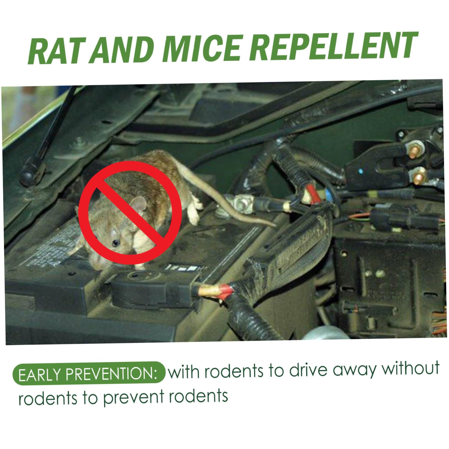 Rodent Mice Repellent, 8Pcs Mouse Repellent Pellets, Peppermint Oil Mice for Pest, Rodent Deterrent for Home — view 4