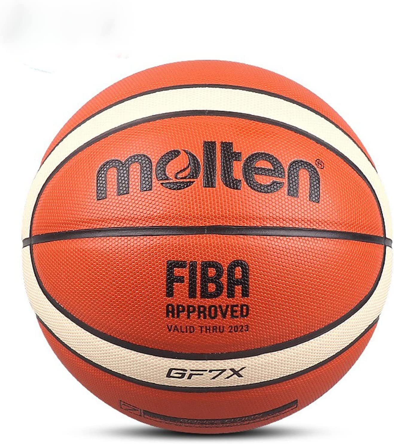 Molten Basketball GF7X&GF6X Standard PU Material Adult Men's and Women's Basketball Durable Size 7 and Size 6