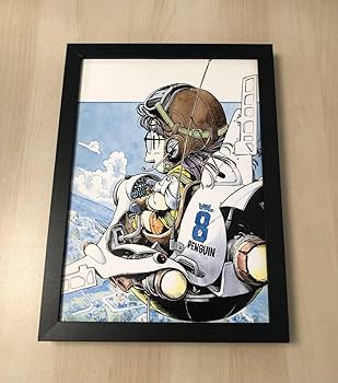 Amazon.co.jp: kj 額装品 鳥山明 88 ドクタースランプ 飛行機 B5