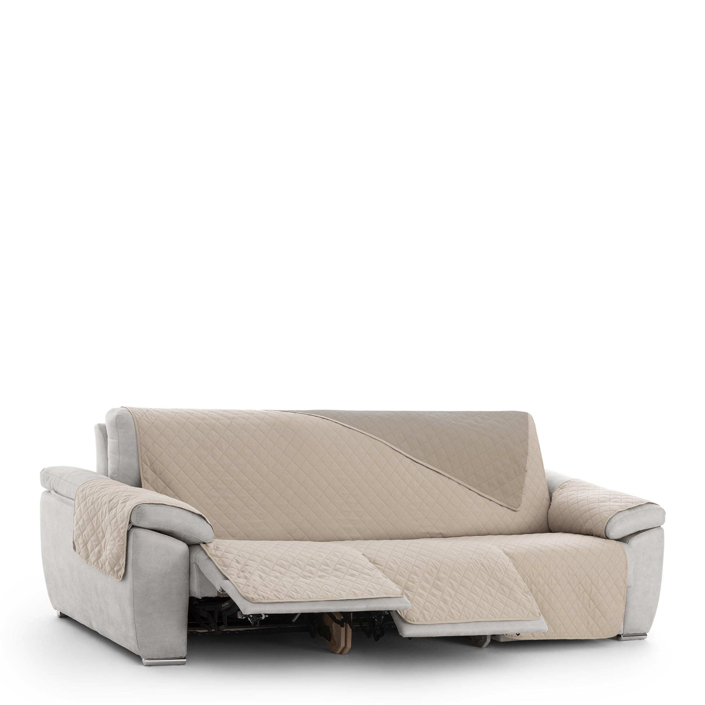 Funda de sofá relax Noruega 3 plazas práctica cubre sofá reclinable