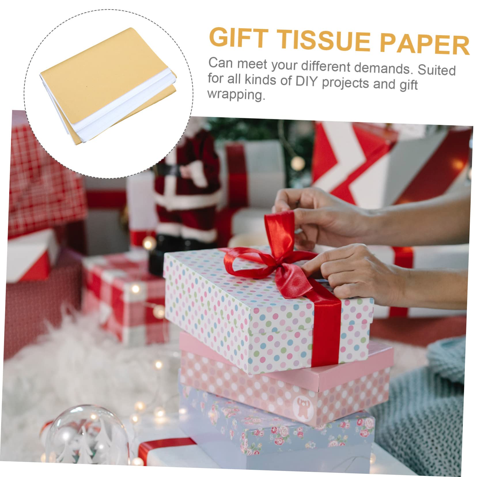 500piezas Papel De Para Manualidades y Empaque Para Decorar y Proyectos De Arte