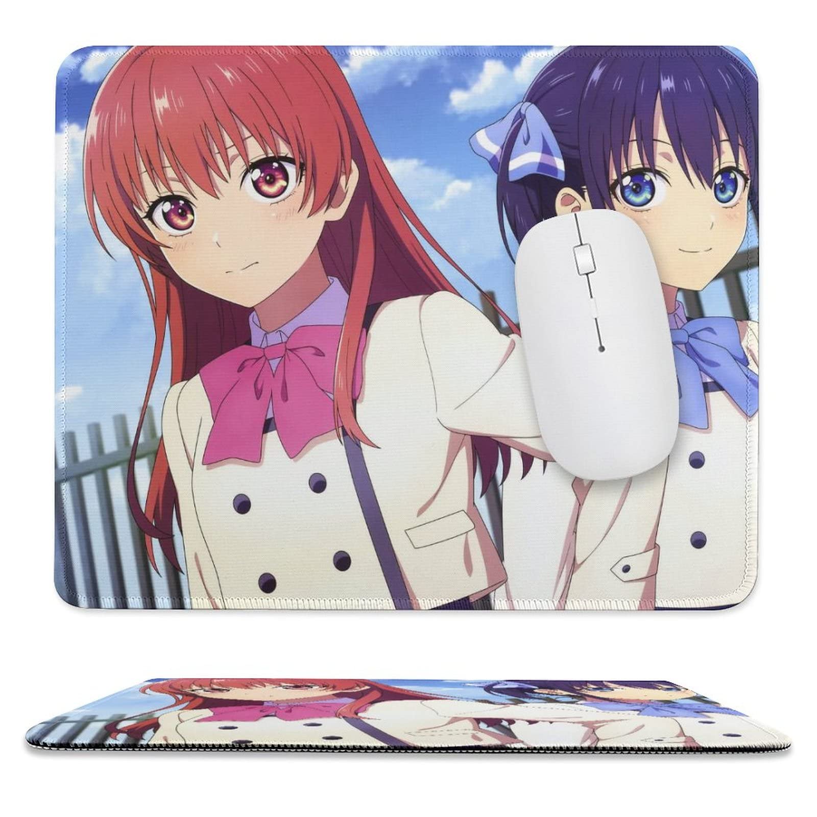 Amazon.co.jp: マウスパッド カノジョも彼女 ゲーミングマウスパッド