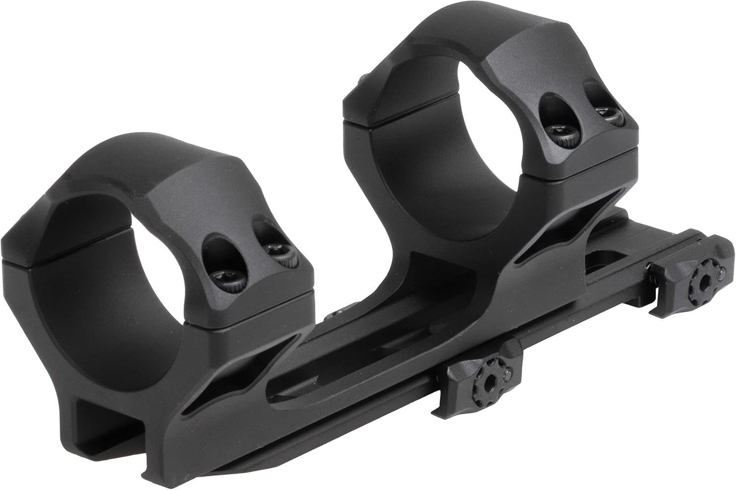UTG ACCU-SYNC QR 34mm, X-High Pro, 70mm Offset Scope Mount, Black