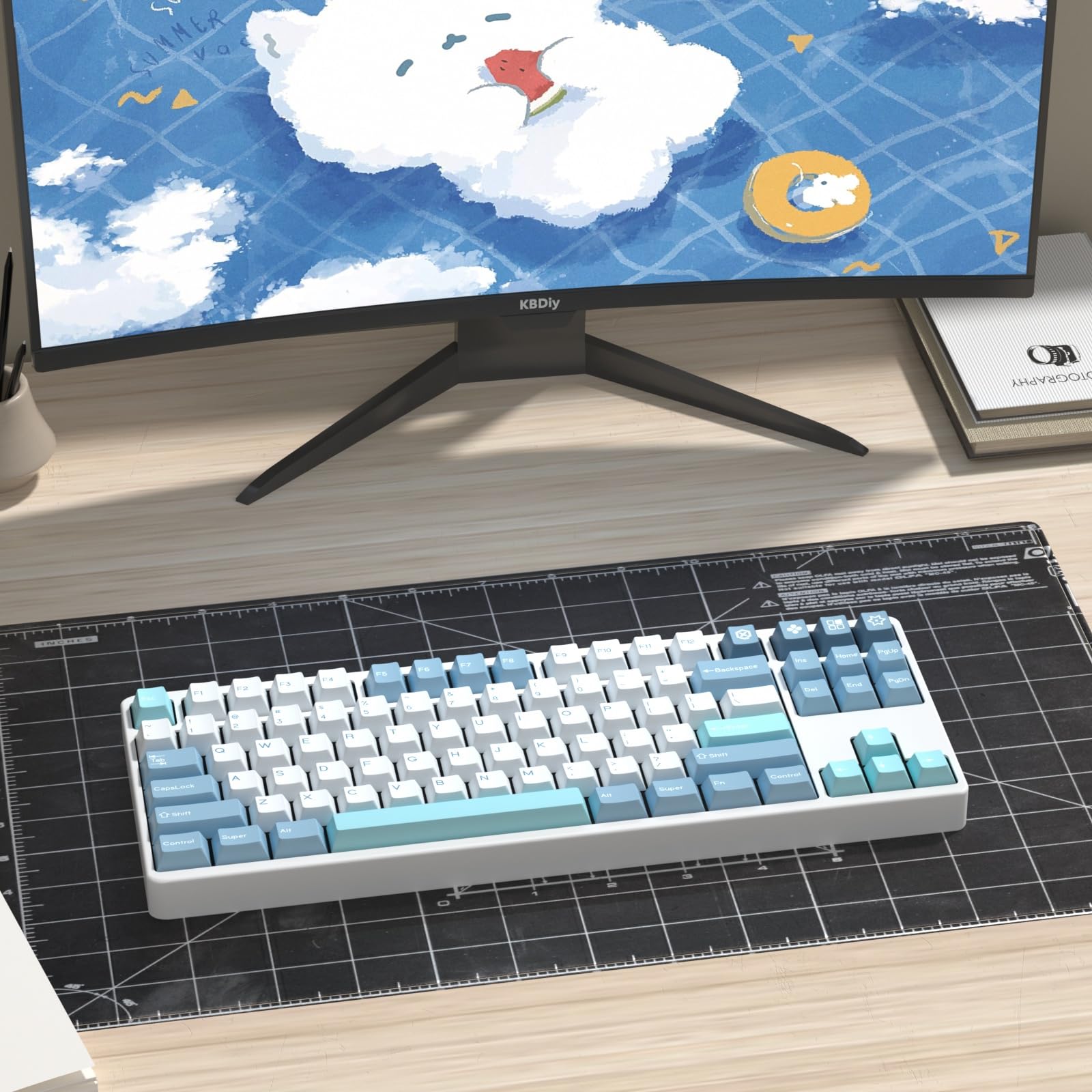 Amazon | KBDiy SHOKO PBT ダブルショットキーキャップセット 176キー