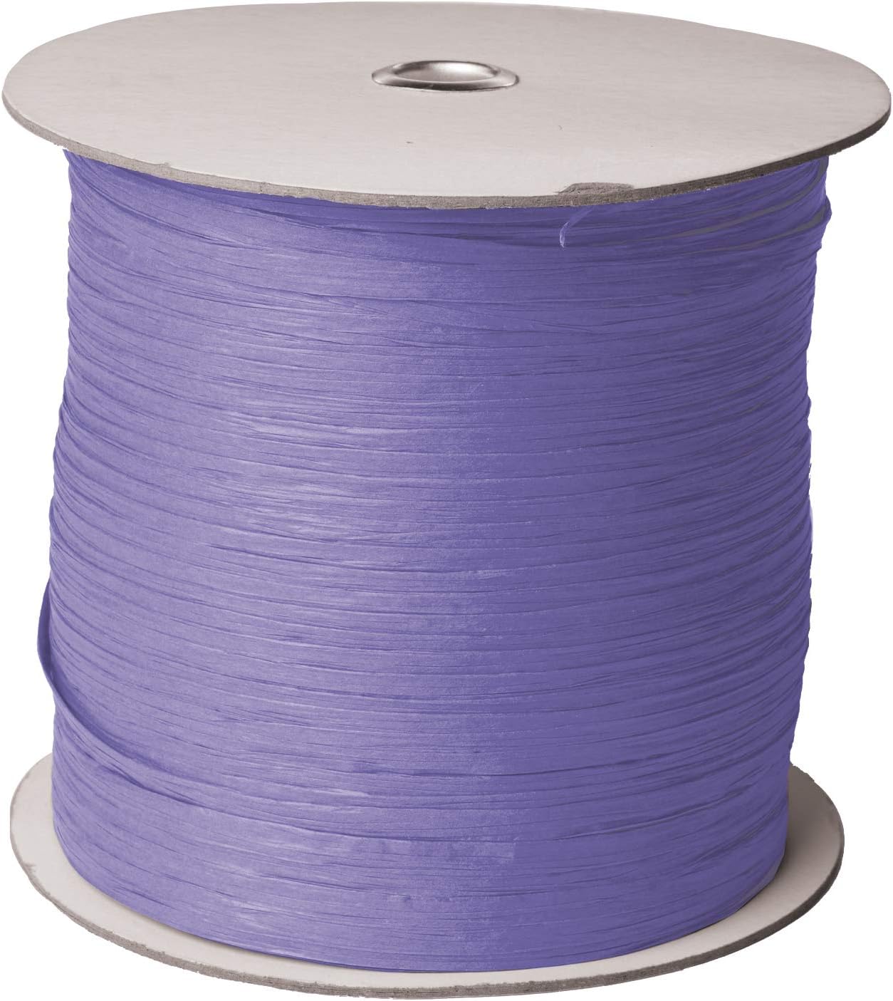 Jillson Roberts .25 x 1000 Yard Bulk Spool Paper Raffia, Lavender