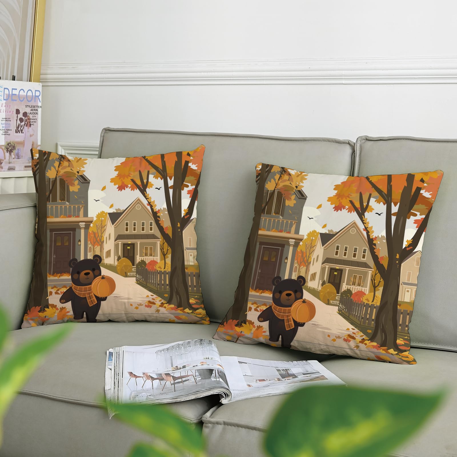 Juego De Funda De Edredón Retro De Estilo Rústico, Con Diseño De Oso Y Retazos, De