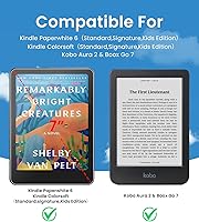 Vista 4 de PandaShield Paquete de 2 protectores de pantalla con herramienta de alineación automática para Paperwhite 6 (12ª generación, 7 pulgadas), Colorsoft