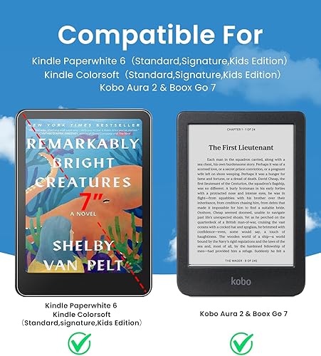 Miniatura 4 de PandaShield Paquete de 2 protectores de pantalla con herramienta de alineación automática para Paperwhite 6 (12ª generación, 7 pulgadas), Colorsoft