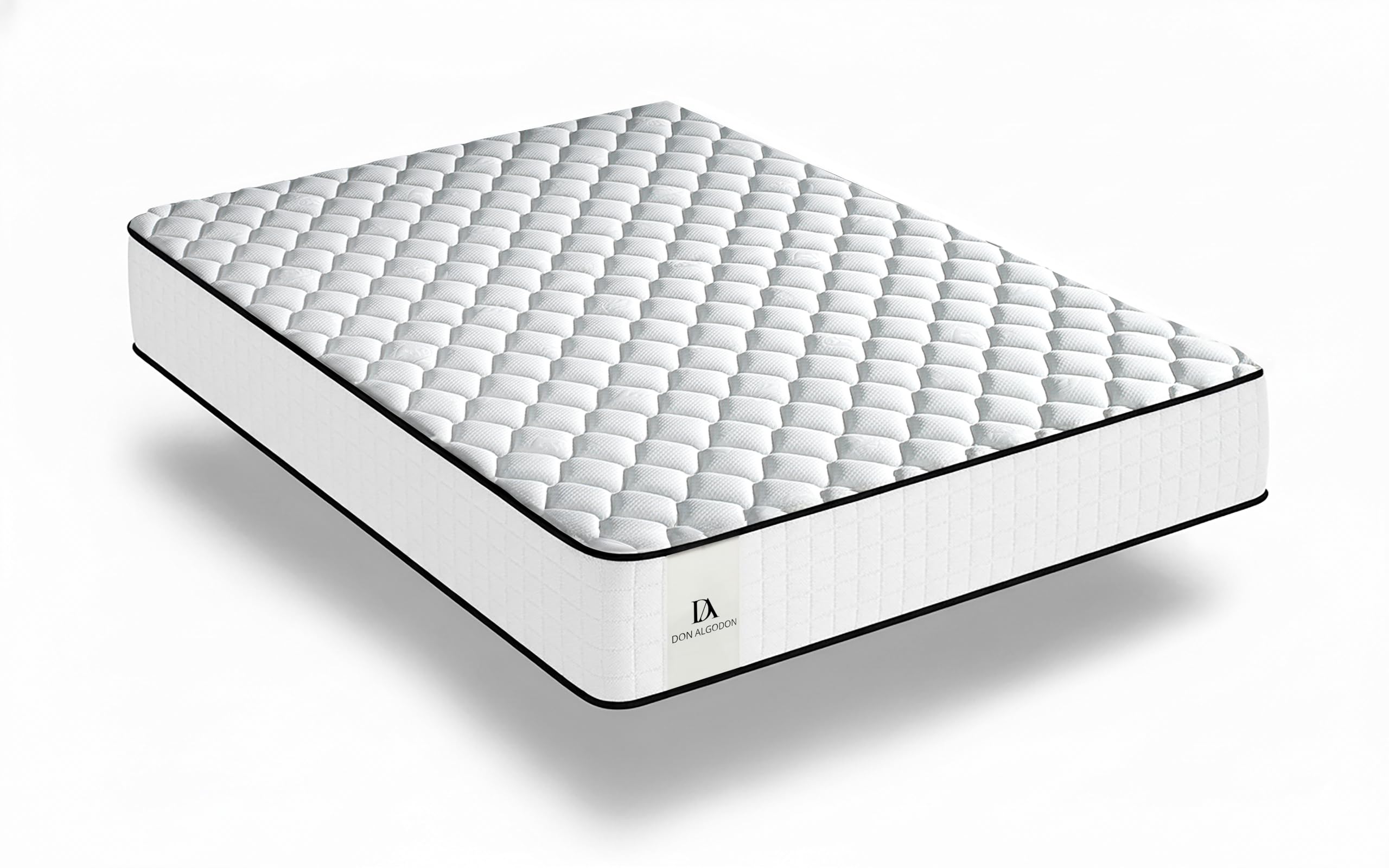 DON ALGODON Colchón Viscoelástico 120x190 Deluxe Confort Alivio de Presión Multicapa Verano/Invierno Termorregulable Altura 21 cm Firmeza Media Antiácaros